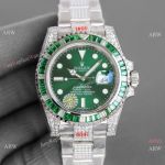 JH Factory Rolex Submariner Date Hulk Diamond Watch Swiss 2836 Movement_th.jpg